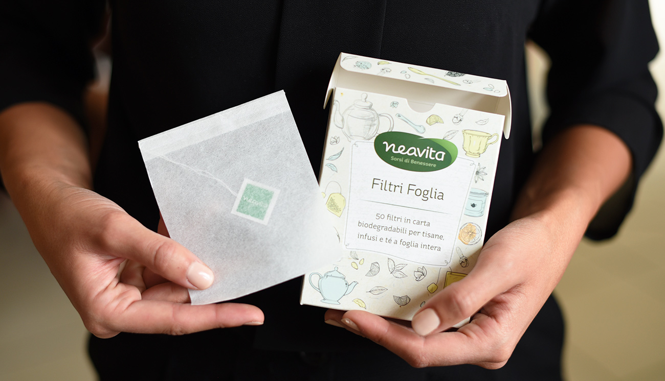 Neavita Filtri Foglia Biodegradabili 50 Pezzi * Erboristeria Jacaranda